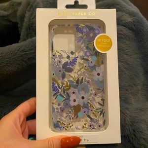 Rifle Paper Co | Garden Party Blue iPhone 11 Pro Protective Phone Case BRAND NEW